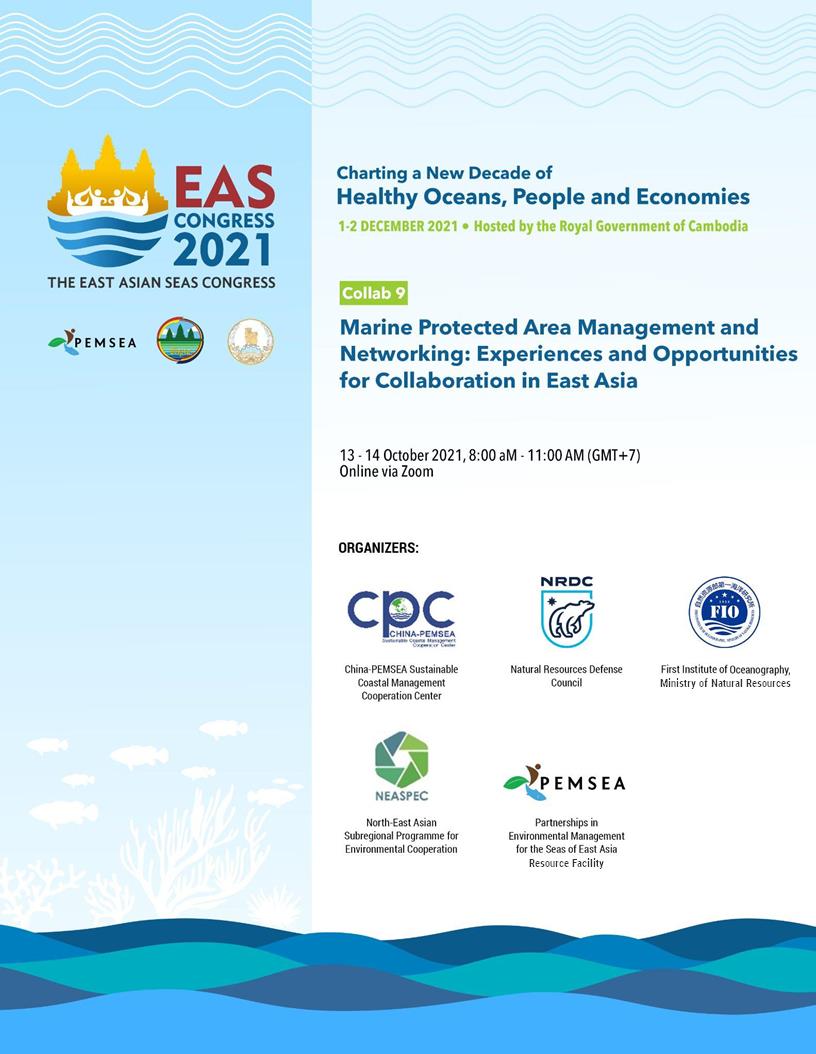 Collab 9 Marine Protected Area Management and Networking Experiences and Opportunities for Collaboration in East Asia