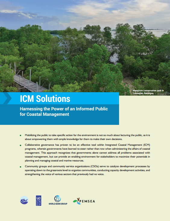Harnessing the Power of an Informed Public for Coastal Management