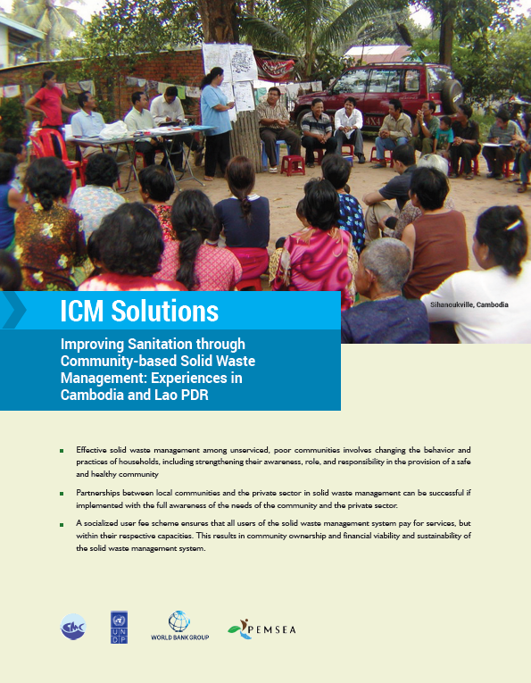 Improving Sanitation through Community-based Solid Waste Management Experiences in Cambodia and Lao PDR