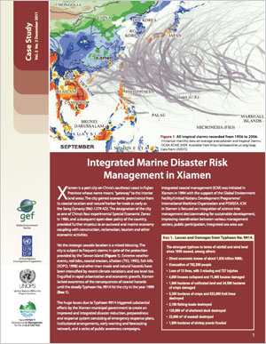 Integrated Marine Disaster Risk Management in Xiamen