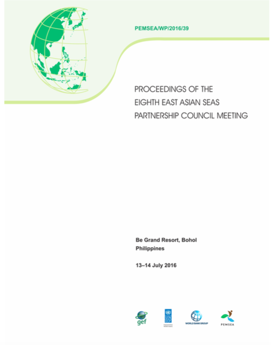 Proceedings of the Eighth East Asian Seas Partnership Council Meeting