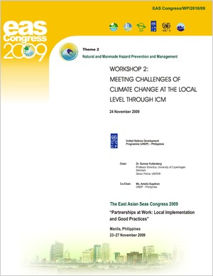 Proceedings of the Workshop on Meeting Challenges of Climate Change at the Local Level through ICM