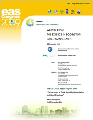 Proceedings of the Workshop on the Science in Ecosystem-based Management