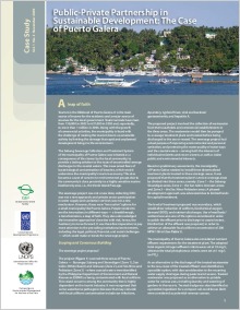 Public-Private Partnership in Sustainable Development The Case of Puerto Galera
