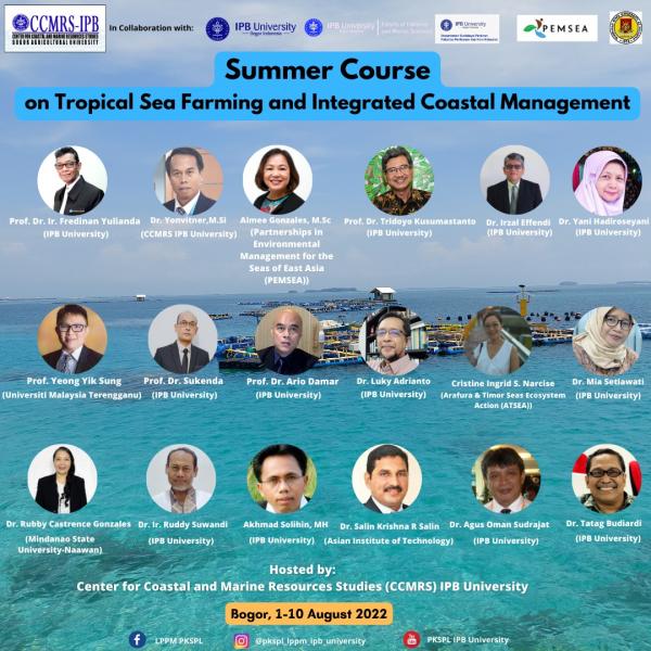 Summer Course on Tropical Sea Farming and Integrated Coastal Management