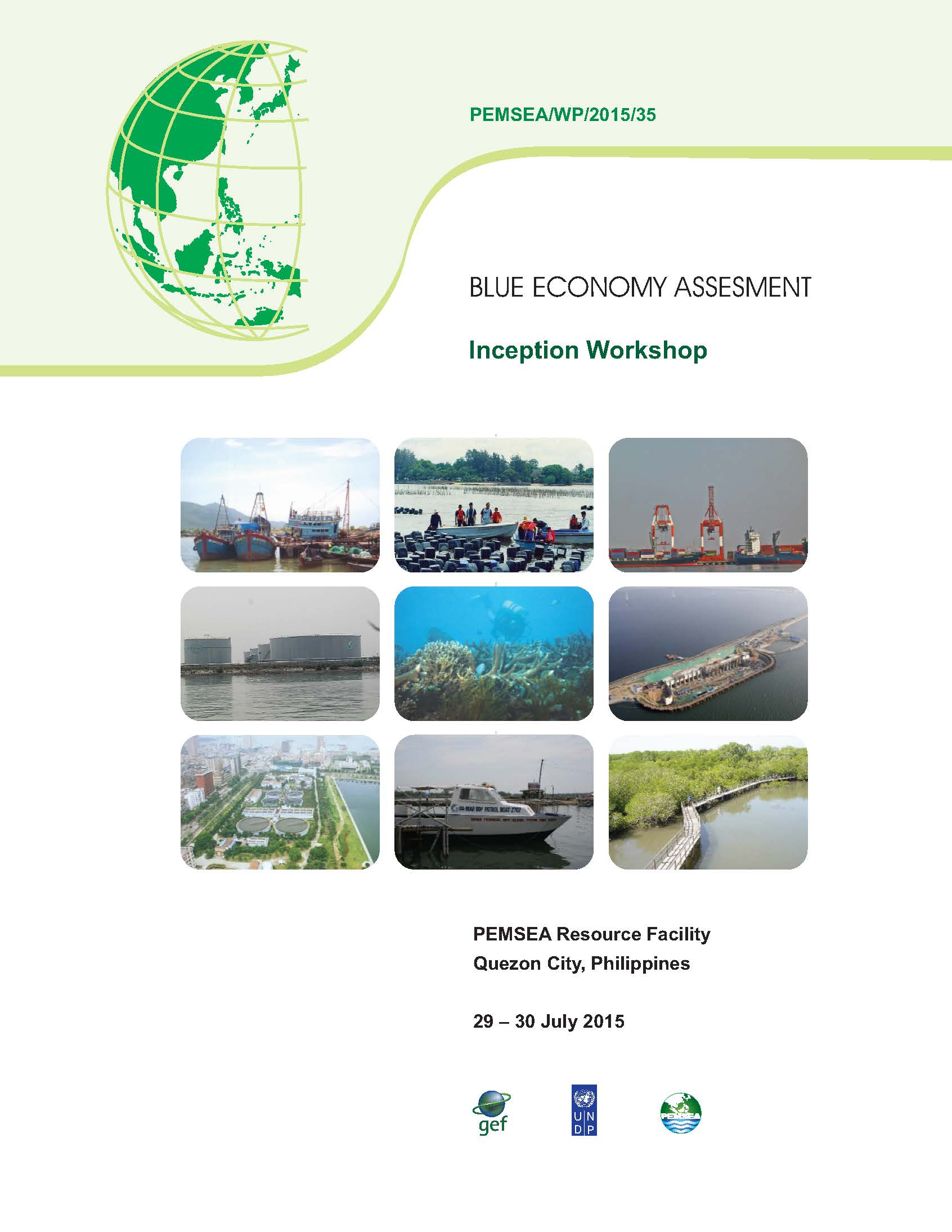 Proceedings of the Blue Economy Assessment Inception Workshop