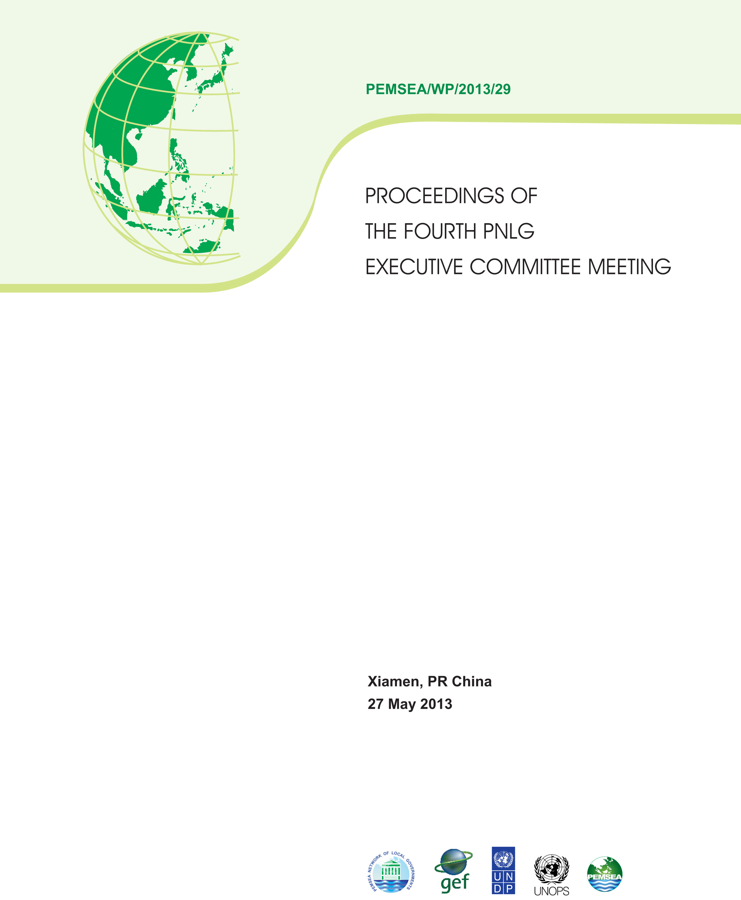 Proceedings of the Fourth PNLG Executive Committee Meeting