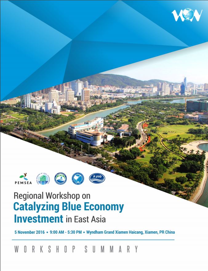 Regional Workshop on Catalyzing Blue Economy Investment in East Asia