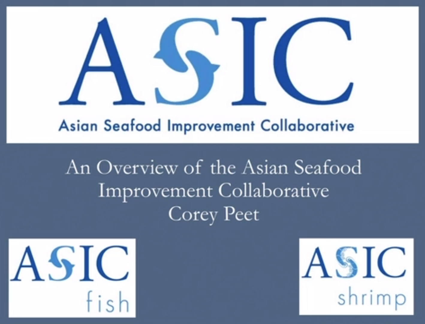 Blue Economy Webinar Building a Sustainable Seafood Supply Chain in Asia