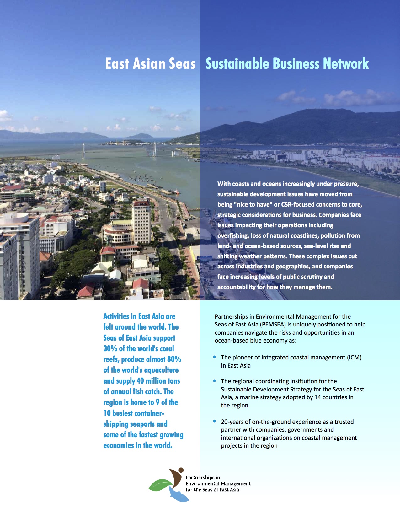 East Asian Seas Sustainable Business Network (EAS-SBN) [Brochure, 2015]