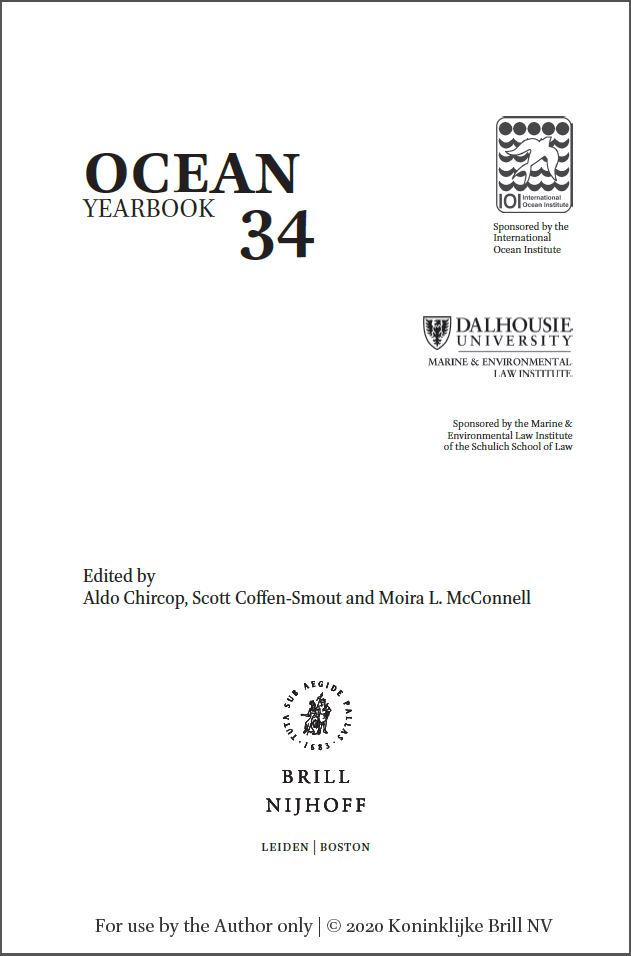 Ocean Year Book 34