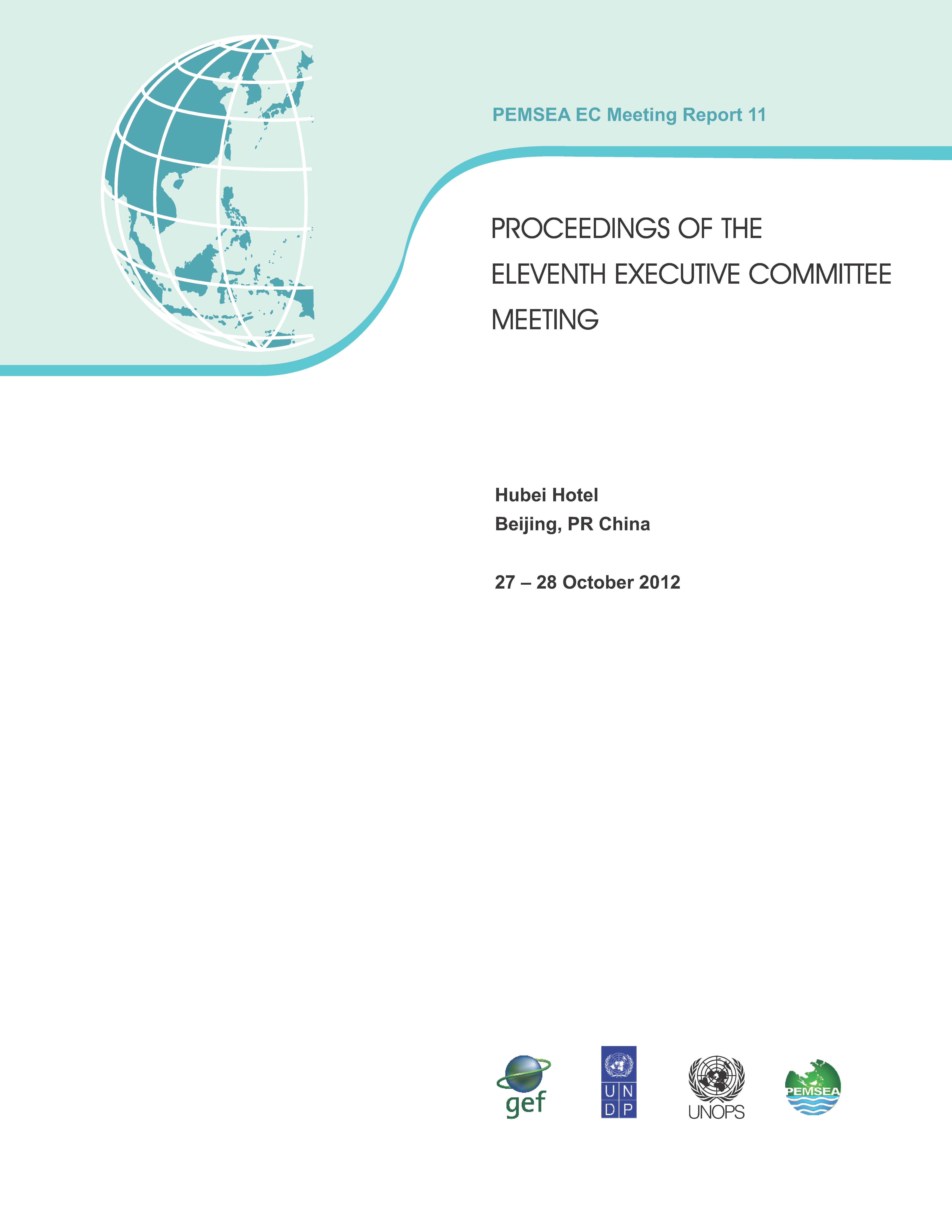 Proceedings of the Eleventh Executive Committee Meeting