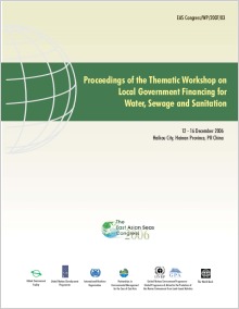 Proceedings of the Thematic Workshop on Local Government Financing for Water, Sewage and Sanitation