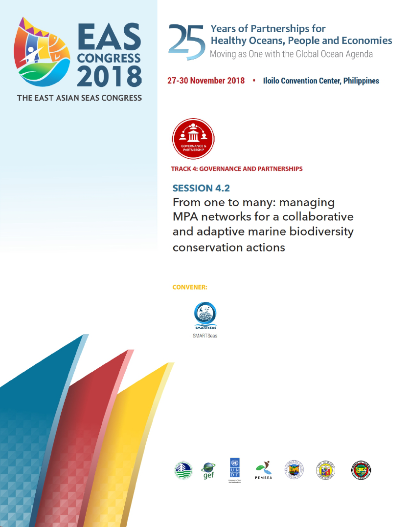 Proceedings of the workshop on From One to Many Managing MPA Networks for a Collaborative and Adaptive Marine Biodiversity Conservation Actions (EASC2018 Session 4 Workshop 2)