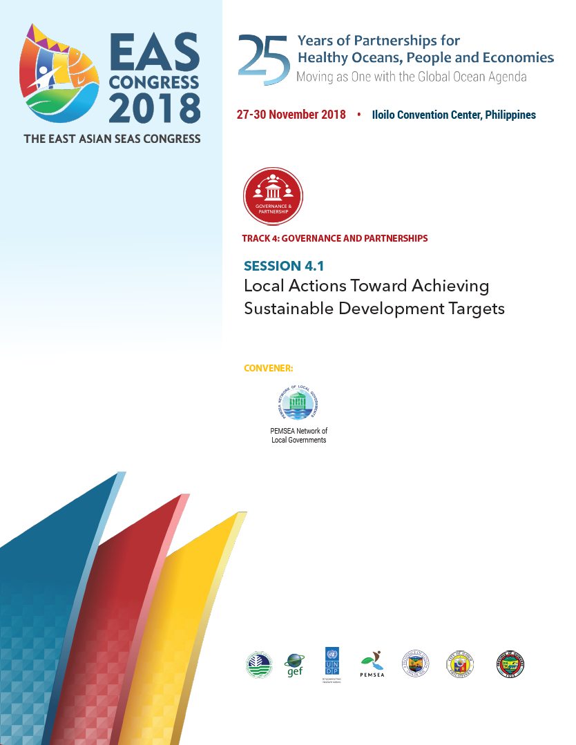 Proceedings of the workshop on Local Actions Toward Achieving Sustainable Development Targets (EASC2018 Session 4 Workshop 1)