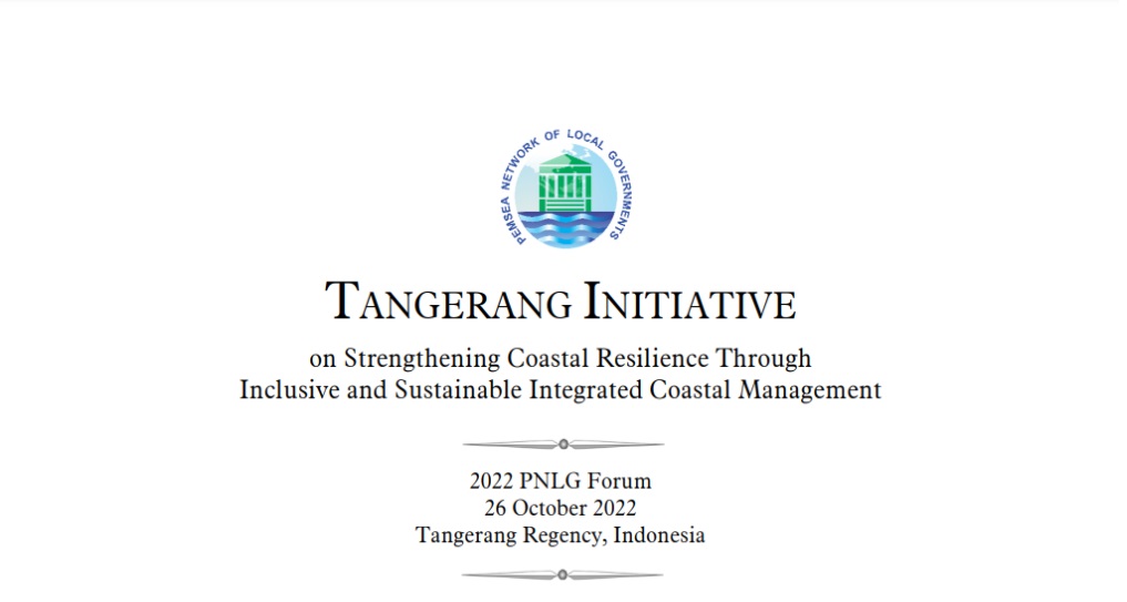 Tangerang Initiative on Strengthening Coastal Resilience Through Inclusive and Sustainable Integrated Coastal Management