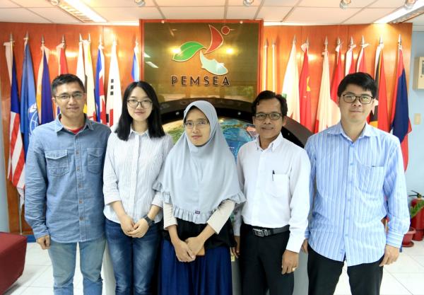 PEMSEA welcomes new trainees from China, Indonesia, and Lao PDR
