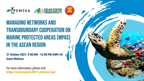 ACB, PEMSEA to hold Virtual Session on Transboundary Cooperation for Marine Protected Areas in ASEAN Region