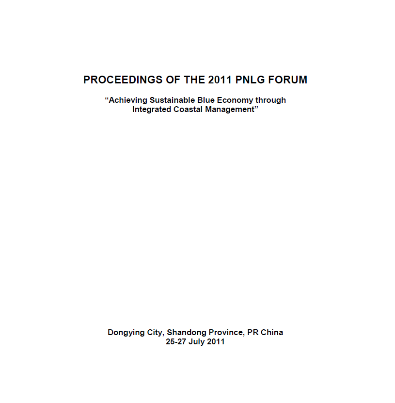 Proceedings of the 2011 PNLG Forum