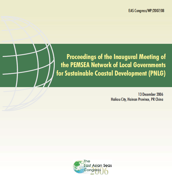 Proceedings of the Inaugural Meeting of the PNLG