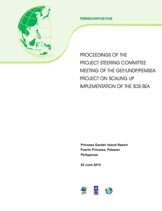 Proceedings of the Project Steering Committee Meeting on Scaling Up of the SDS-SEA