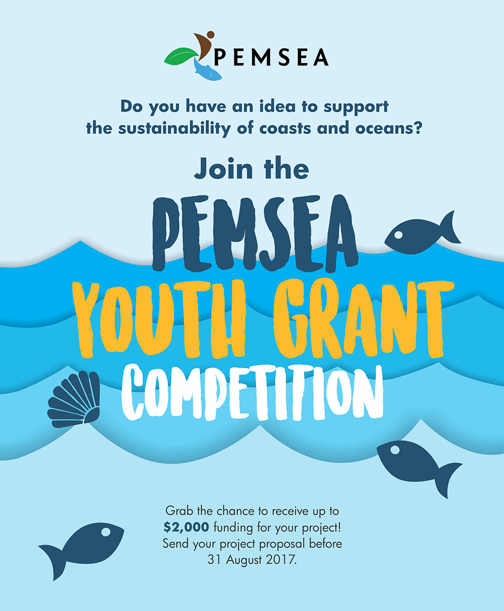 PEMSEA Launches Youth Grant Competition for 2017