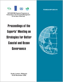 Proceedings of the Experts’ Meeting on Strategies for Better Coastal and Ocean Governance
