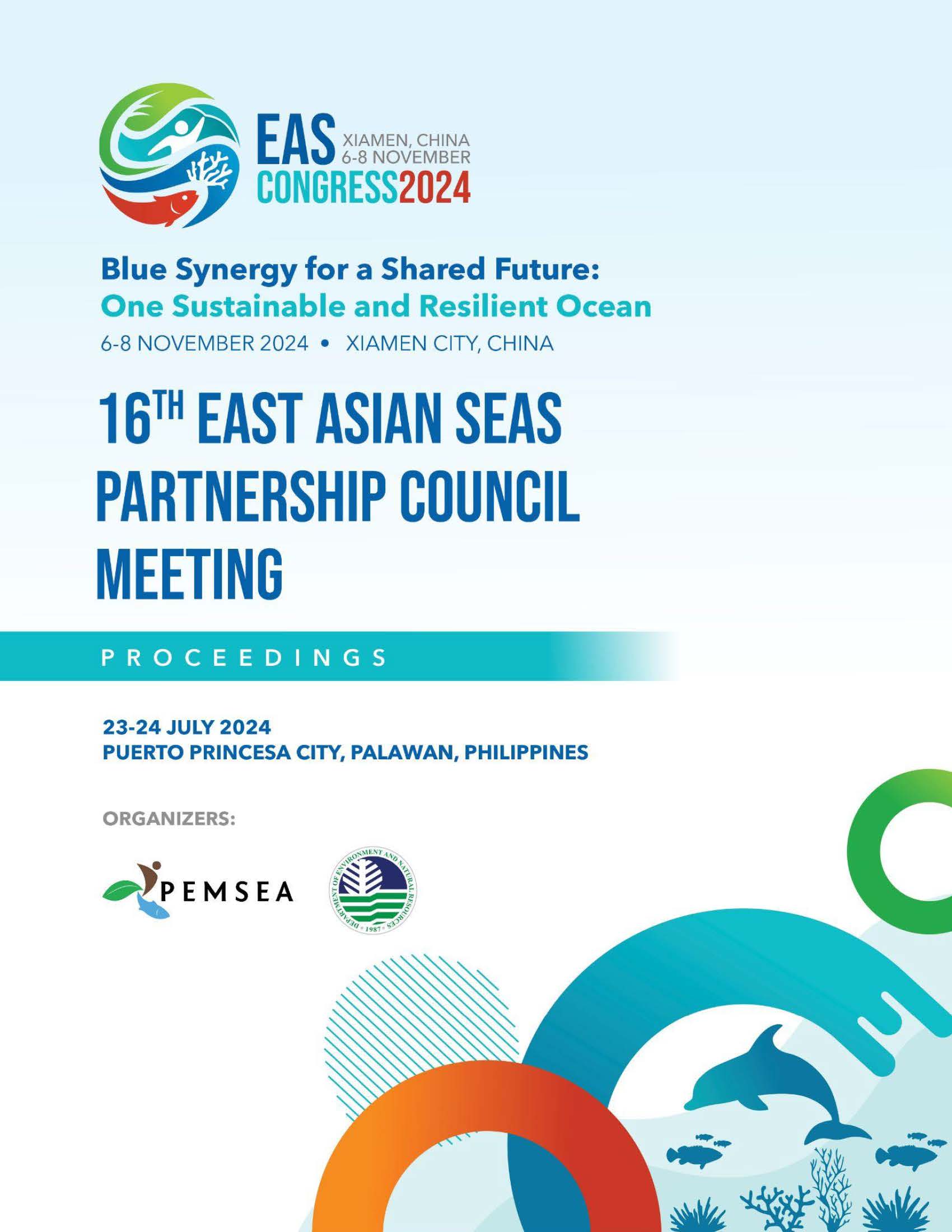 16th EAS PC Meeting Proceedings