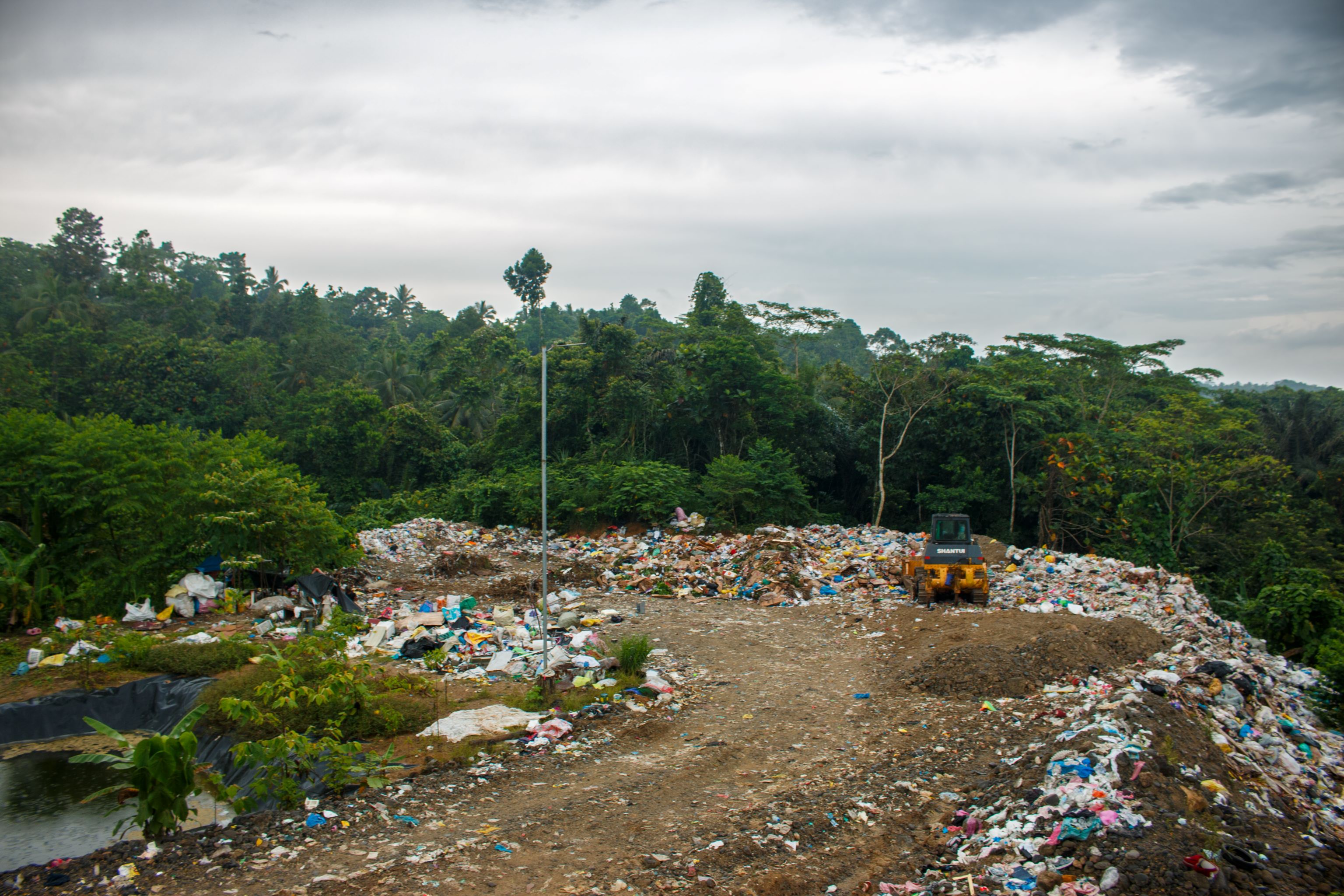 Tandag’s sanitary landfill located at the city’s Eco Park in Barangay San Jose.