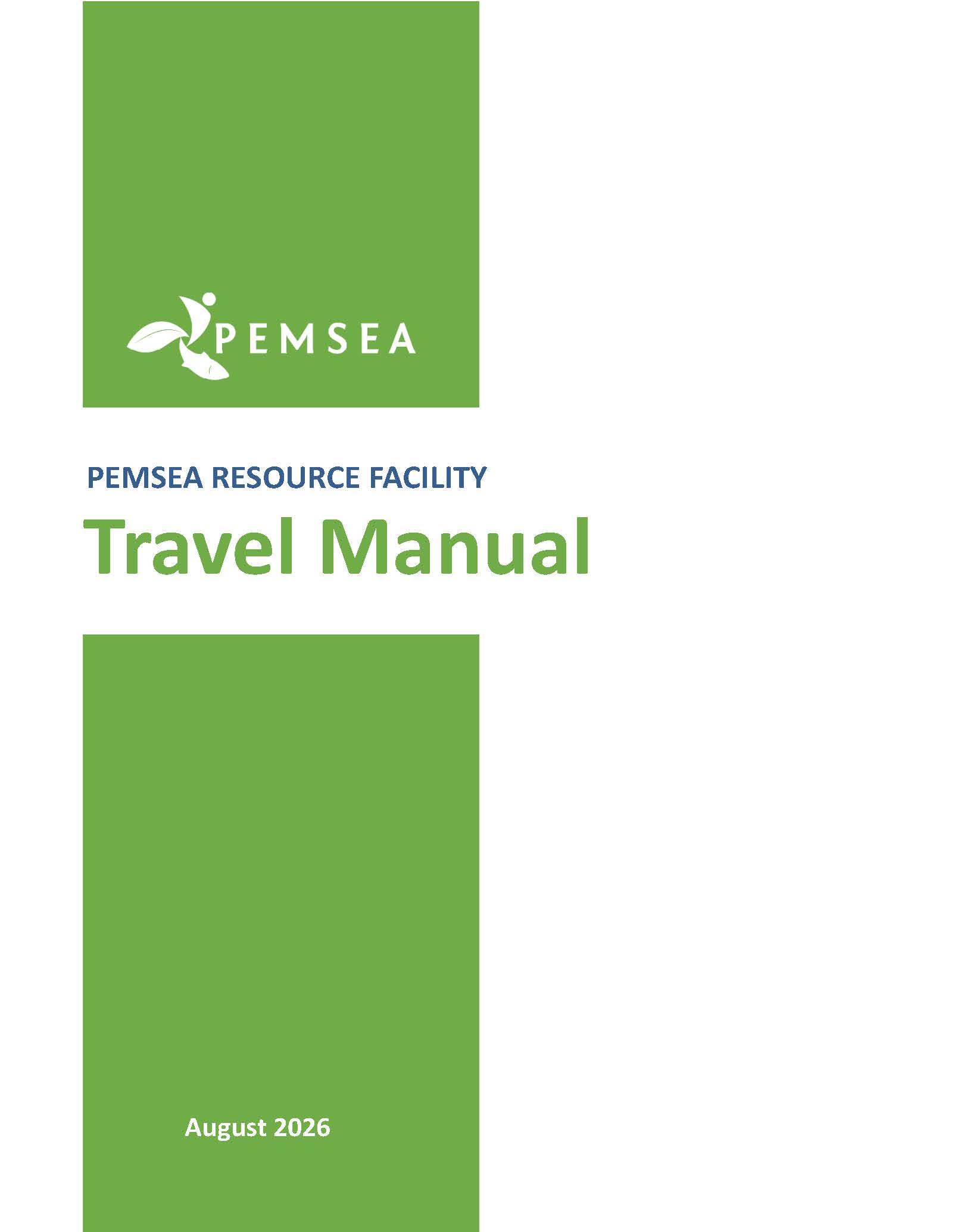 PEMSEA Travel Manual