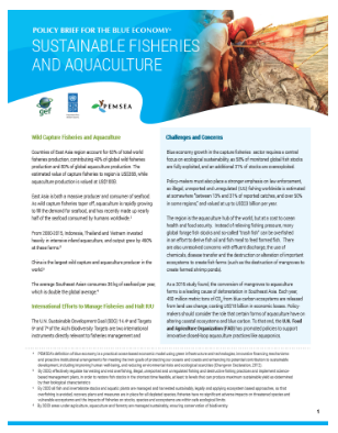 Policy Brief for the Blue Economy - Sustainable Fishing and Aquaculture